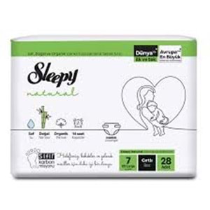 SLEEPY ÇOCUK BEZİ NO:7 28 ADET 2 Lİ JUMBO