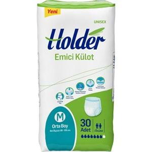 HOLDER HASTA BEZİ EMİCİ KÜLOTLU MEDIUM 30 LU