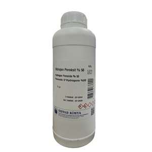SUVAR HYDROGEN PEROXİDE % 50 (HİDROJEN PEROKSİT) 1 LT