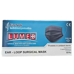 LUMED CERRAHİ MASKE 50 ADET MAVİ