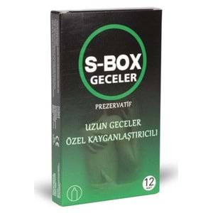 S BOX PREZERVATİF NIGHTS YEŞİL