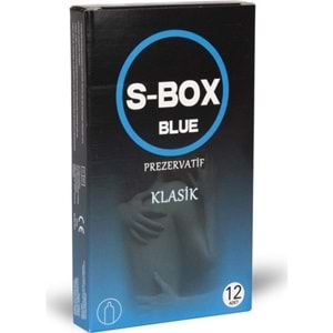 S BOX PREZERVATİF BLUE KLASİK