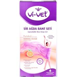 Vİ-VET SİR AĞDA BANT SETİ (NORMAL CİLTLER/PORTAKAL/41 ADET)