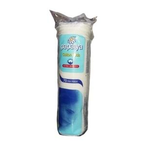 PAPATYA MAKYAJ TEMİZLEME PAMUĞU 70 ADET