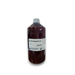 SUVAR EAU DE GOULARD % 2 (HAZIR KURŞUN SUYU) 1 LT