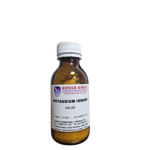 SUVAR POTASSIUM IODURE (POTASYUM İYODÜR) 100 GR
