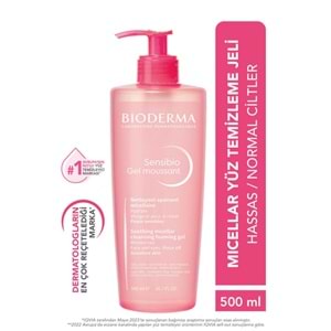 BİODERMA SEBİUM FOAMİNG GEL MOUSSANT ( HASSAS VE NORMAL CİLTLER / 500 ML )