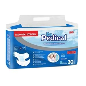 DR. PEDİCAL HASTA BEZİ (30 ADET/MEDIUM)