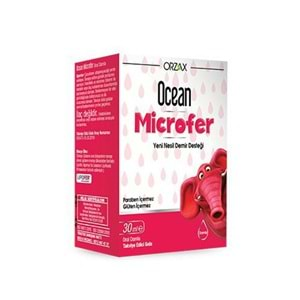 ORZAX OCEAN MİCROFER 30 ML DAMLA (DEMİR DESTEĞİ)