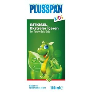 PLUSSPAN BİTKİSEL ÖKSÜRÜK ŞURUBU ÇOCUK 100 ML