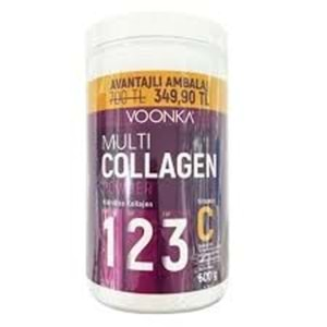 VOONKA MULTİ COLLAGEN ( KOLAJEN/C VİTAMİNİ ) 500 GR