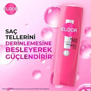 ELİDOR GÜÇLÜ VE PARLAK SAÇ BAKIM KREMİ 350 ML