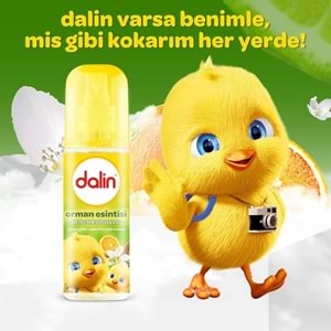 DALİN BEBEK KOLONYASI 150 ML ORMAN ESİNTİSİ