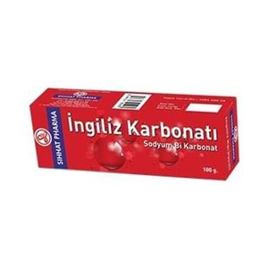 SIHHAT İNGİLİZ KARBONATI 100 GR