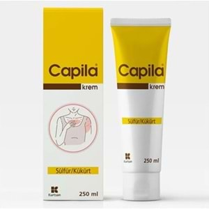 CAPİLA SÜLFÜR KÜKÜRT 250 ML KREM