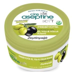 CİRE ASEPTİNE SOFT (EL, YÜZ & VÜCUT KREMİ/ ZEYTİNYAĞLI) 100 ML