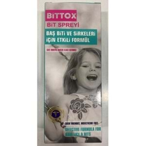 BİTTOX 100 ML SPREY ÇELİK TARAKLI