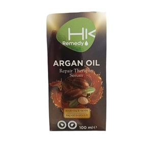 HK REMEDY SAÇ BAKIM YAĞI ARGAN 100ML