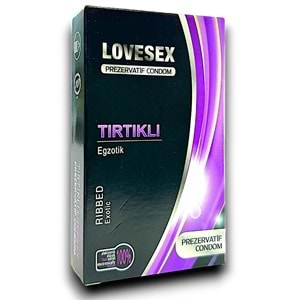 LOVESEX PREZERVATİF TIRTIKLI (EGZOTİK)