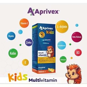 APRİVEX KİDS MULTİVİTAMİN 150 ML ŞURUP