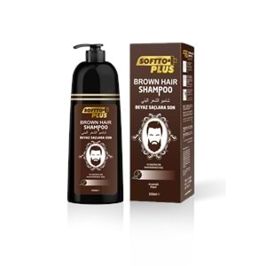 SOFTTO PLUS ŞAMPUAN KAHVERENGİ 350 ML