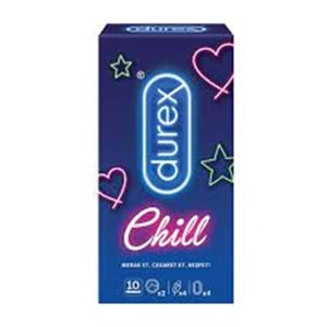 DUREX PREZERVATİF CHİLL 10 LU (CESARET ET)