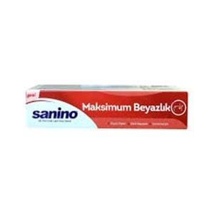 SANİNO DİŞ MACUNU 75 ML (MAKSİMUM BEYAZLIK )