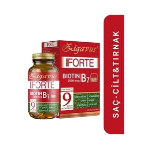 ZİGAVUS ULTRA FORTE BIOTIN B7 2500 MCG (30 TABLET)