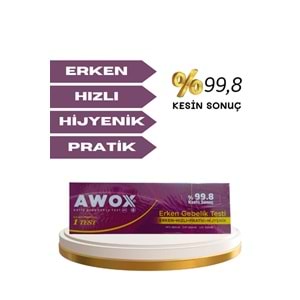 AWOX ERKEN GEBELİK TESTİ