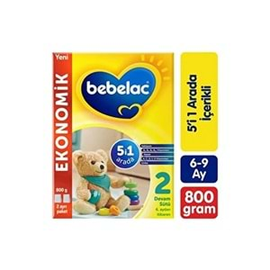 BEBELAC DEVAM SÜTÜ-MAMA NO 2 (6-18 AY /800 GR)