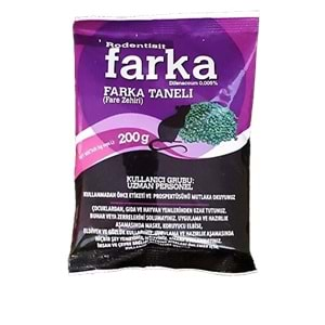 FARKA FARE ZEHRİ (TANELİ) 200 GR