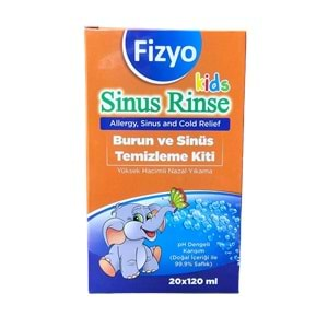 FİZYO SİNUS RİNSE KİDS (BURUN VE SİNÜS TEMİZLEME KİTİ)