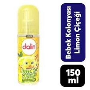 DALİN BEBEK KOLONYASI 150 ML LİMON ÇİÇEĞİ