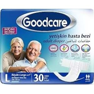 GOODCARE HASTA BEZİ BEL BANTLI (30 ADET/ LARGE)