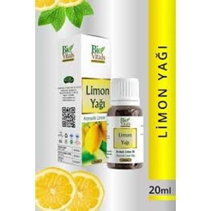 BİO VİTALS LİMON YAĞI 20 ML