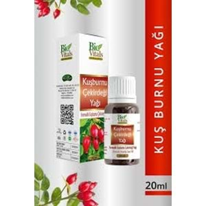 BİO VİTALS KUŞBURNU ÇEKİRDEĞİ YAĞI 20 ML