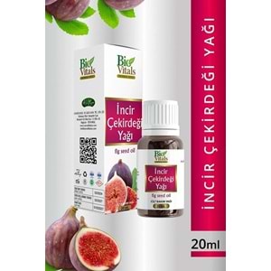 BİO VİTALS İNCİR ÇEKİRDEĞİ YAĞI 20 ML