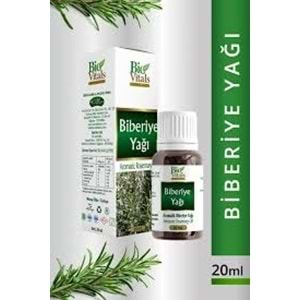 BİO VİTALS BİBERİYE YAĞI 20 ML