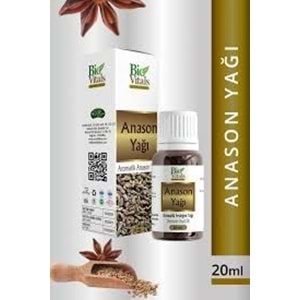 BİO VİTALS ANASON YAĞI 20 ML