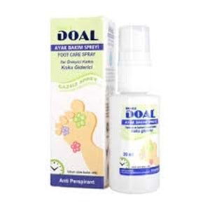 DOAL AYAK BAKIM SPREYİ (TER VE KOKU GİDERİCİ) 30 ML