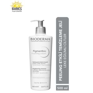 BİODERMA PİGMENTBİO FOAMİNG CREAM 500 ML ( LEKE EĞİLİMLİ CİLTLER İÇİN TEMİZLEME JELİ )