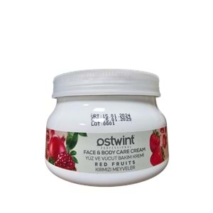 OSTWİNT YÜZ VE VÜCUT BAKIM KREMİ (KIRMIZI MEYVELER / 300 ML)