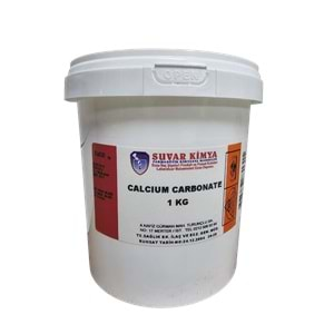 SUVAR CALCIUM CARBONATE (KALSİYUM KARBONAT) 1 KG