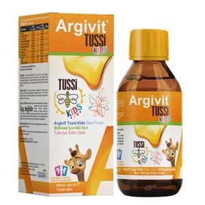 ARGİVİT TUSSİ KİDS ÖKSÜRÜK ŞURUBU 150 ML