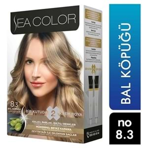 SEA COLOR SAÇ BOYASI BAL KÖPÜĞÜ 8,3