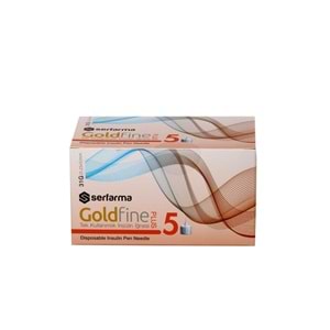 GOLDFİNE PLUS İNSÜLİN İĞNE UCU 5 MM