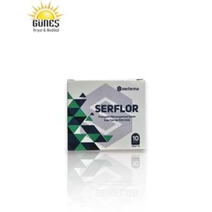 SERFLOR PROBİYOTİK ( 10 SAŞE / 1 SAŞE : 1 GR )