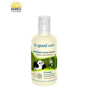 B-GOOD YENİDOĞAN KÖPÜK ŞAMPUAN 250 ML ( KONAK OLUŞUMUNU ÖNLER )