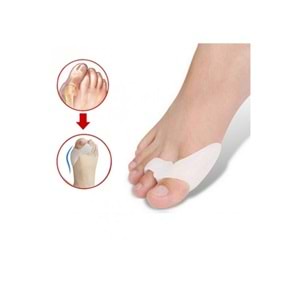 ABC SOFTSTEP SİLİKON HALLUKS VALGUS VE BUNION KORUYUCU PED ( 1 ÇİFT / SS 032 A )