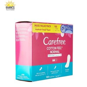 CAREFREE NORMAL GÜNLÜK PED 100 ADET